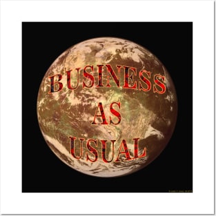 Business as Usual 01. Posters and Art